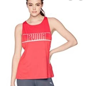 Puma Spellout Workout Active Gym Tank Top Small